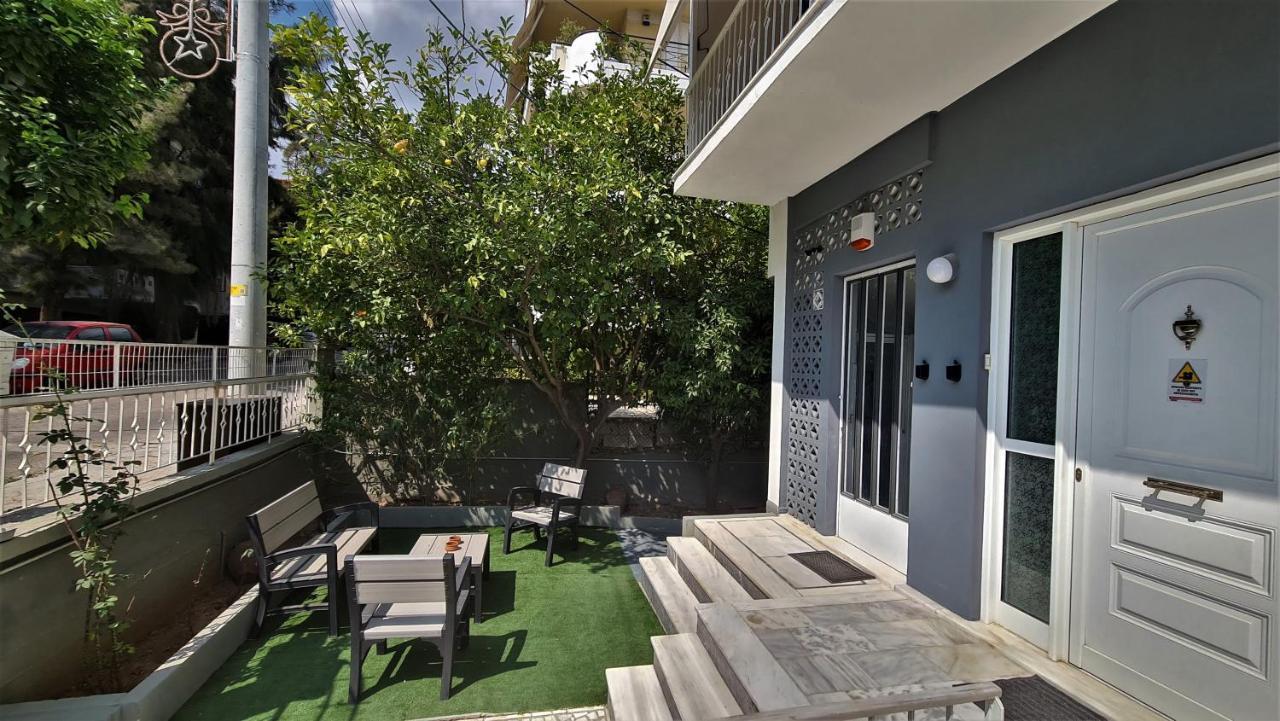 Zefyros Super Cool Apartments Next To Alimos Riviera Athena Bagian luar foto