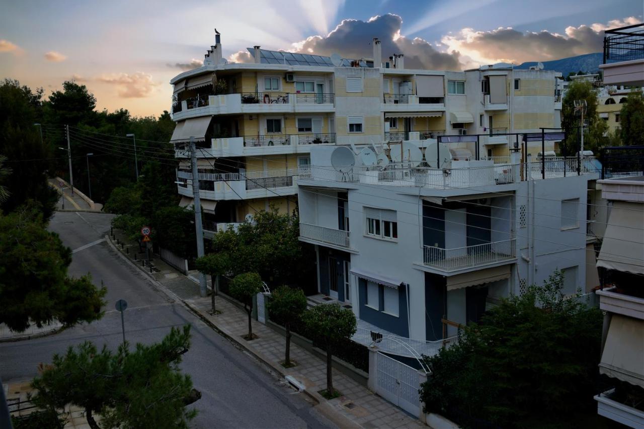 Zefyros Super Cool Apartments Next To Alimos Riviera Athena Bagian luar foto