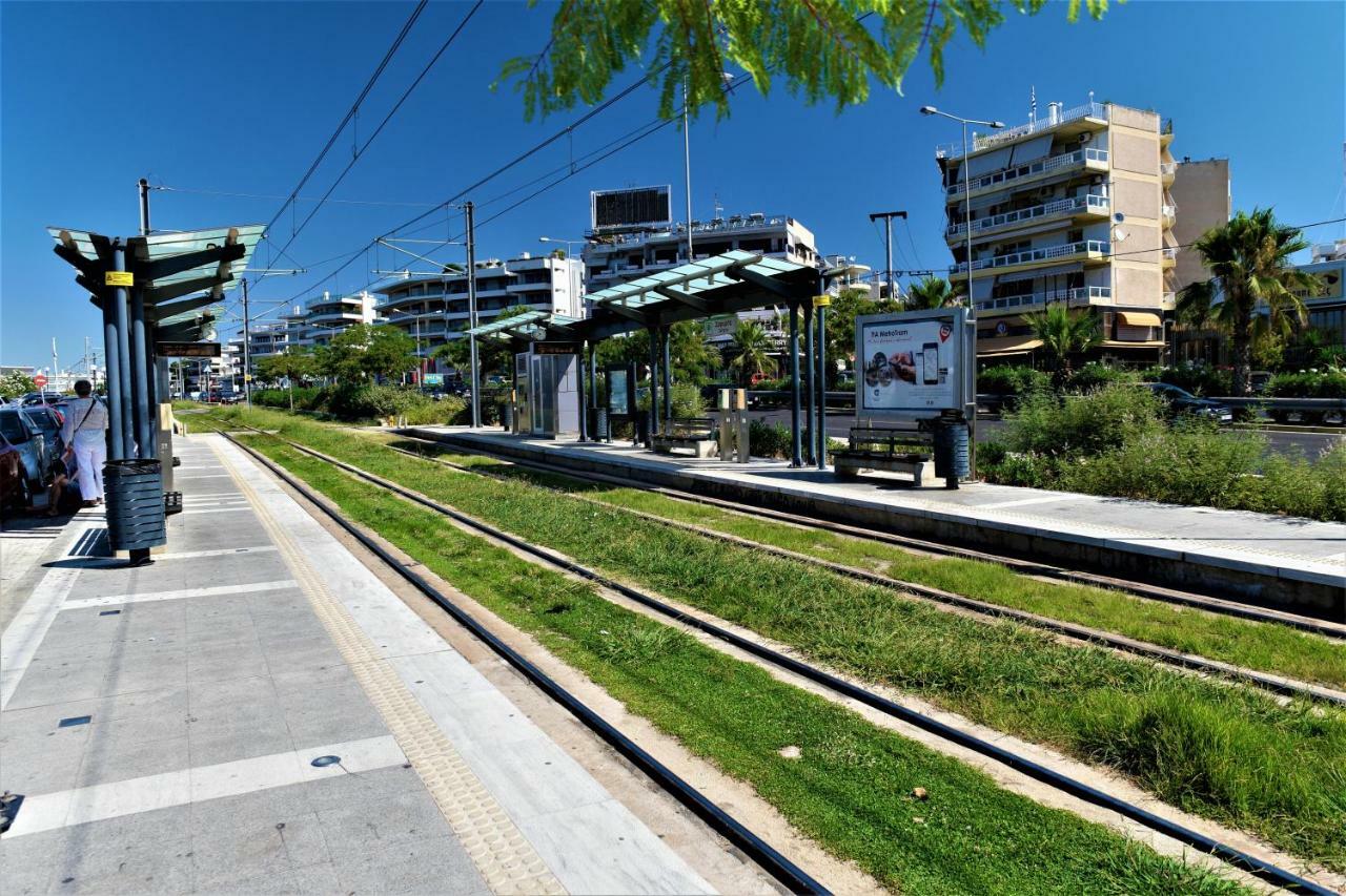 Zefyros Super Cool Apartments Next To Alimos Riviera Athena Bagian luar foto
